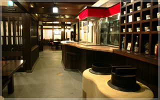 献上伊吹そば つる亀庵