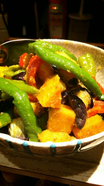 ふだんごちそう夕陽