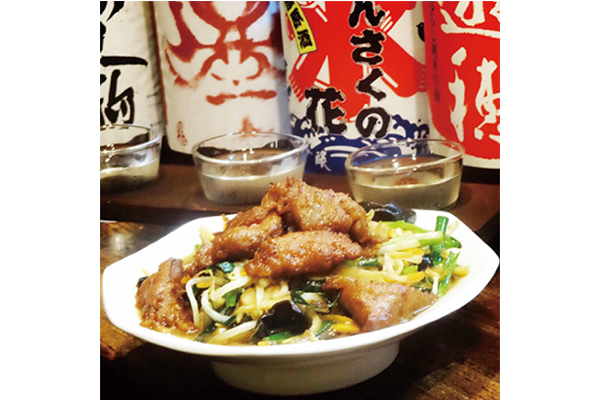 レバニラ定食 kei楽