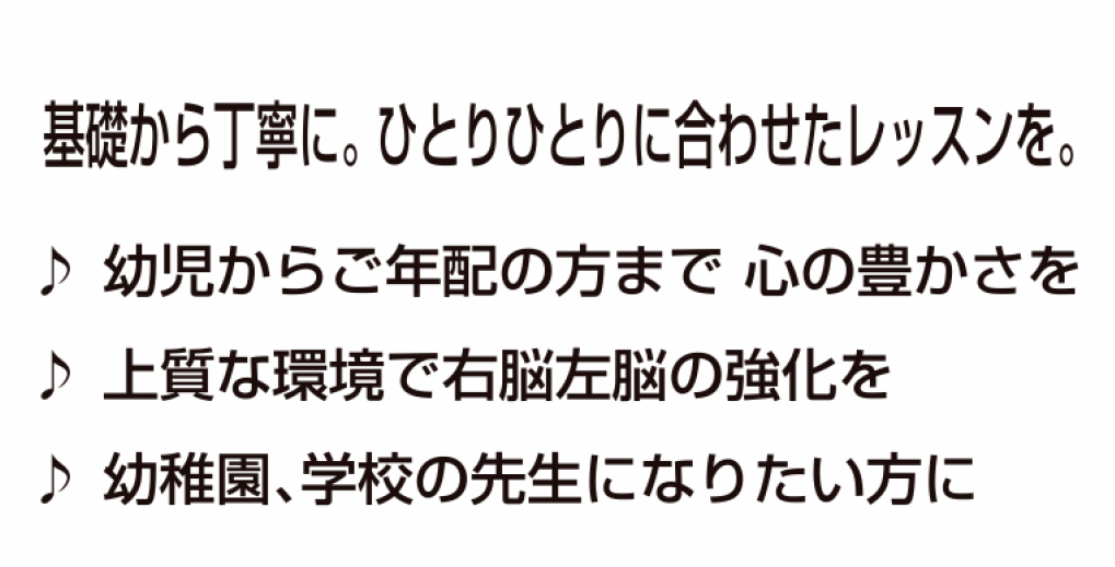 サンピアノ 大治レッスン室