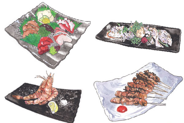 お料理とお酒 たまる