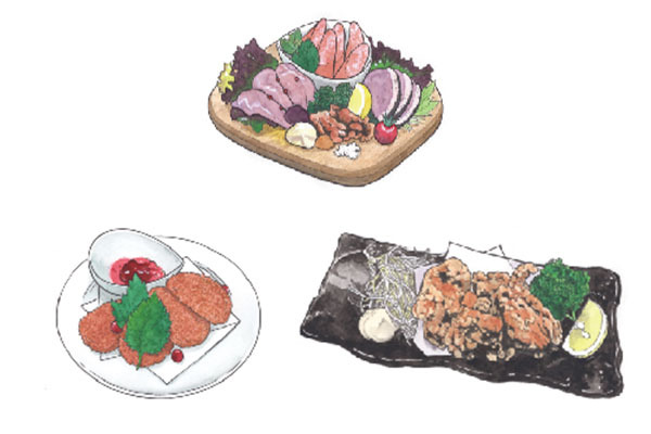 お料理とお酒 たまる