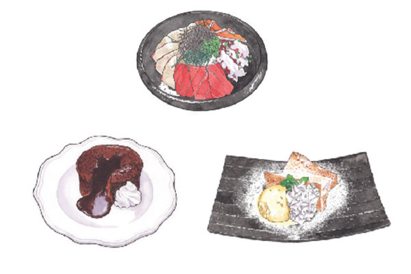 お料理とお酒 たまる