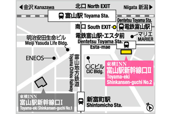 東横INN 富山駅新幹線口2