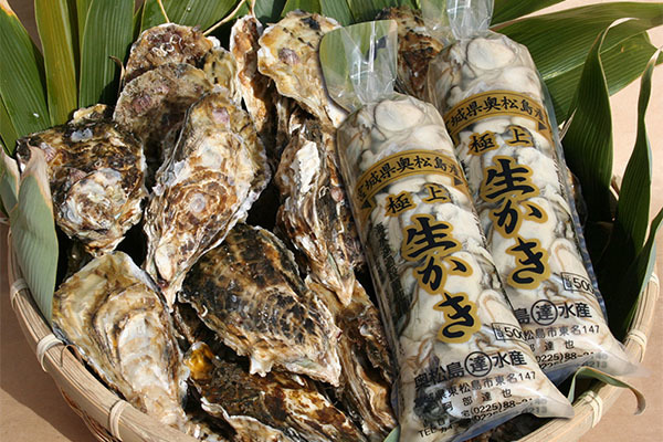 奥松島水産 牡蠣加工場・直売所