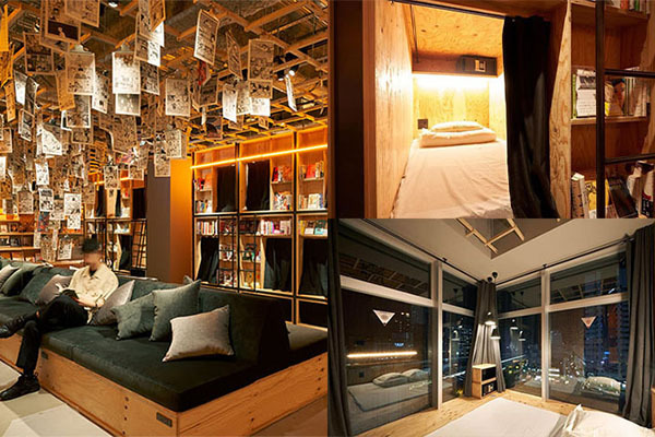 BOOK AND BED TOKYO 新宿(ブックアンドベッド東京新宿)