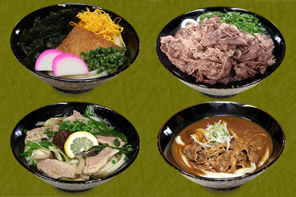 手打うどん三徳