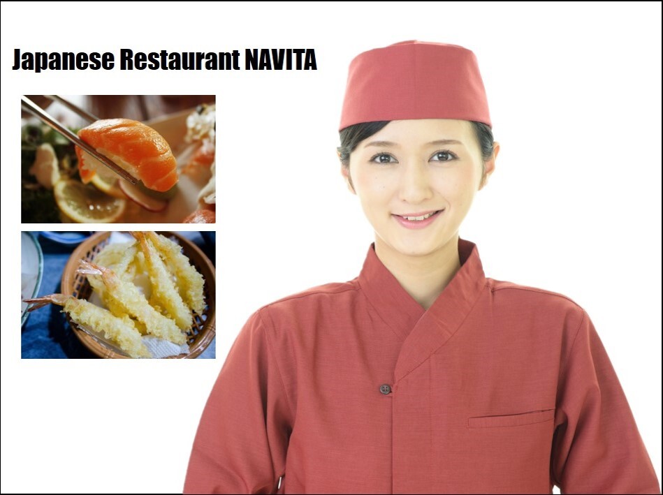 ★Japanese Restraurant NAVITA★　　　　　　　　　　　　（※実在しないサンプル店舗です）