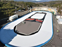 岐阜県クリスタルパーク　恵那スケート場