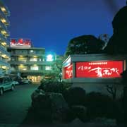 夕景湖畔 すいてんかく